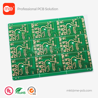 Druckplatte mit grünem Soldermask FR4 doppelseitige PCB elektronische PCB-Boards