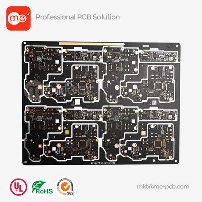 Black Soldermask PCB OEM mehrschichtige PCB Vierschicht PCB mehrschichtige Leiterplatte