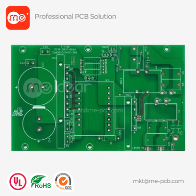 Black Soldermask PCB Printed Circuit Board PCB FR4 PCB Board zwei Schichten PCB Prototyp