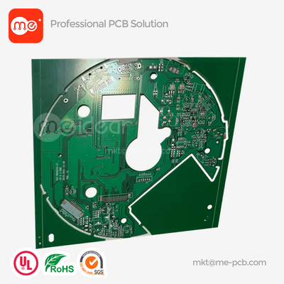 OEM-PCB-Schaltplatten-Maßservice 4L-Impedanzsteuerung mit Edge Metal Plating PCB