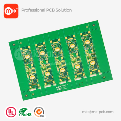 MEPCB 0,2 mm Superdünne OEM-PCB-Druckplatte FR4 Doppelseitige PCB 2L FR4 PCB