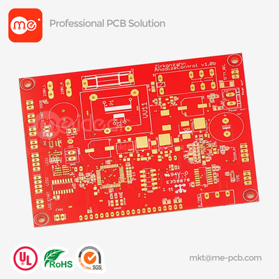 PCB FR4 94V0 OEM maßgeschneiderte Rohs-PCB Einzelschicht-PCB für Proben und Massenproduktion