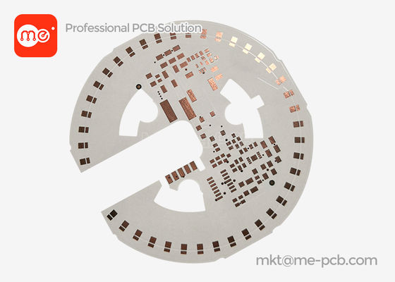 FR4 2L-PCB mit weißer Lötmaske OSP Hochleistungs-LED-Straßenlicht-PCB und elektronisches PCBA