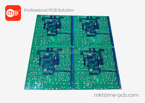 Elektronikkreis FR4 Doppelseitiges PCB-Board Doppelseitiges Kohlenstoff-Board mit blauem Klebstoff