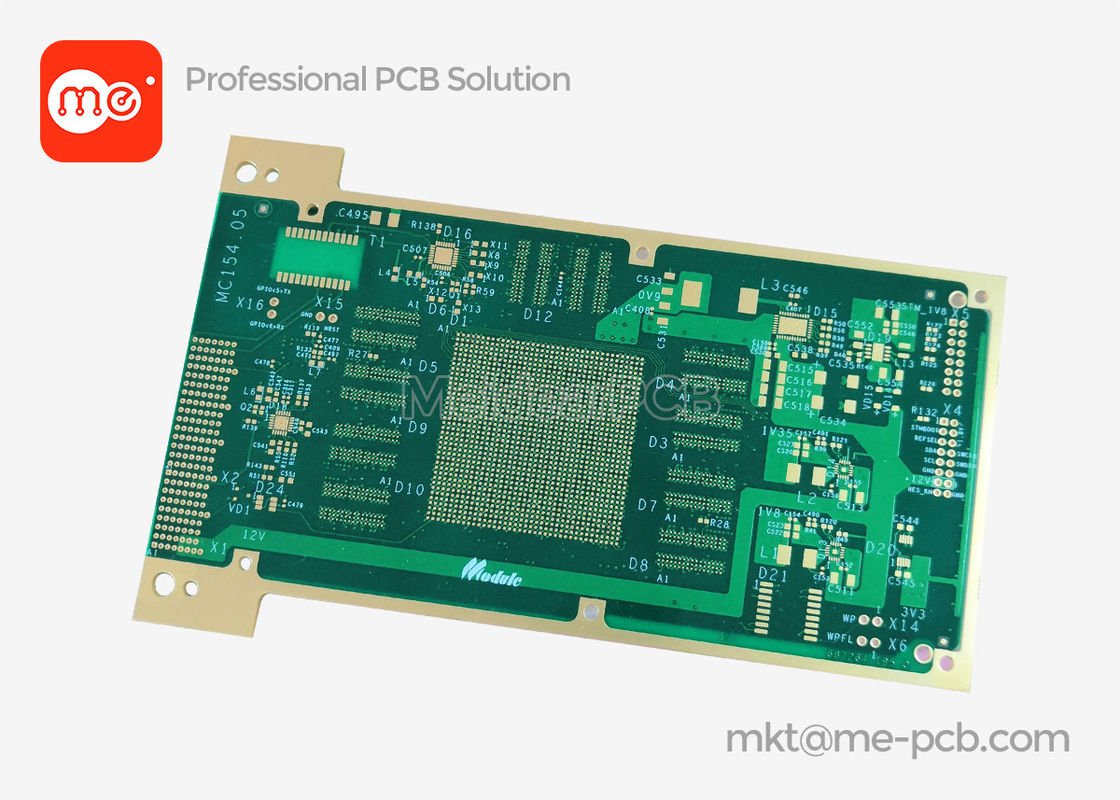 8L Mehrschicht-Schaltkreis-PCB-Leiterplatte mit Goldfinger Mehrschicht-PCB-Design 8 Schicht-PCB