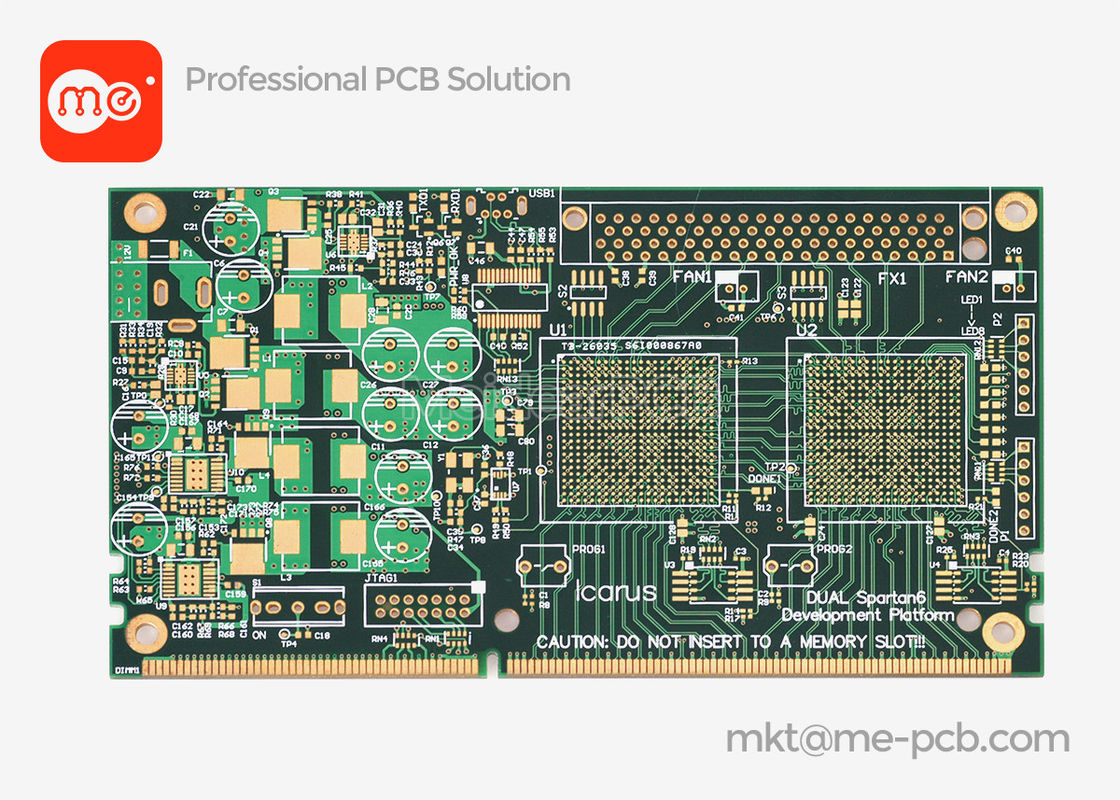 Custom Gold Finger PCB Mehrschicht-HDI-PCB-Board Dienstleistung für Computer-PC-Controller
