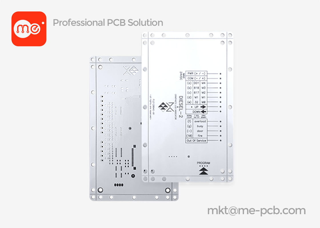 OEM-PCB-Fabrikate Gemeinsame FR4-Prototypen-Etschplatte Einfachplatte für Knopf