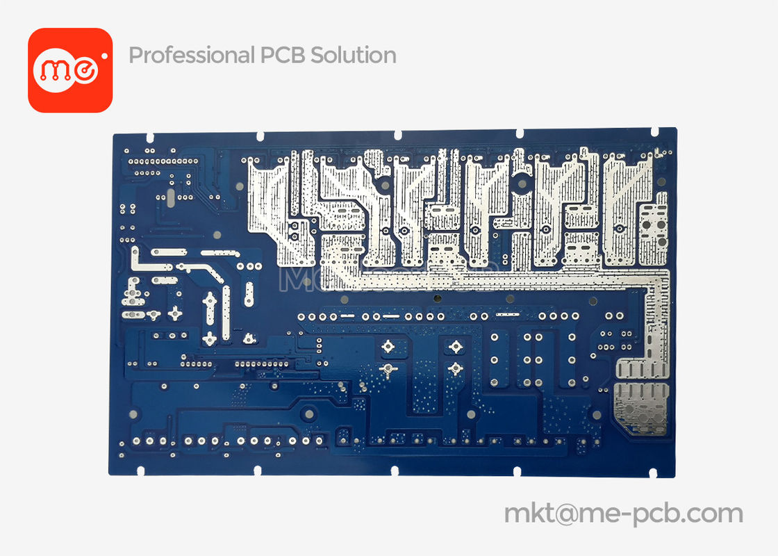 Prototyp PCB &amp; Massen-PCB für Blaue Soldermaske 2L Bar PCB ROHS Leiterplatte PCB