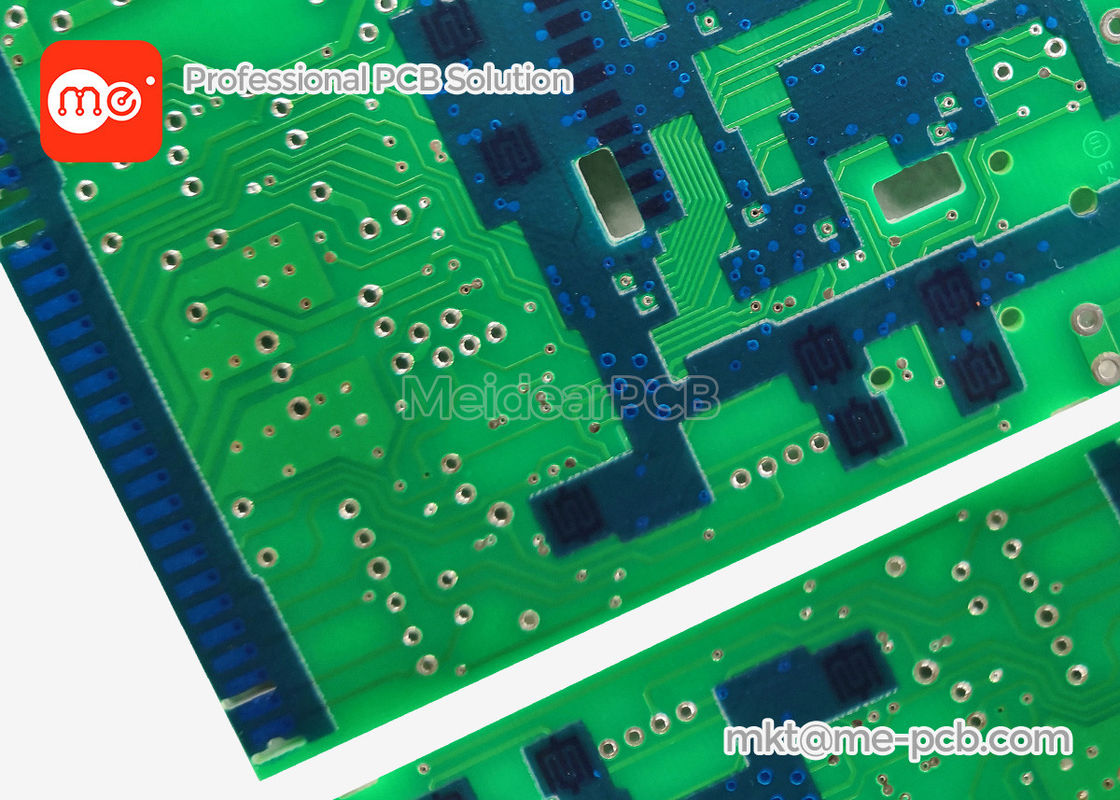 Elektronikkreis FR4 Doppelseitiges PCB-Board Doppelseitiges Kohlenstoff-Board mit blauem Klebstoff